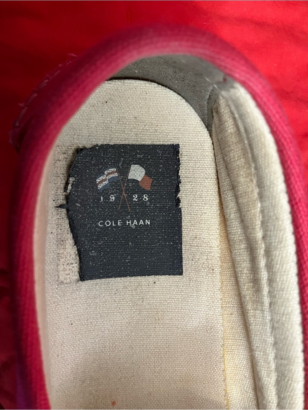 Cole Haan Women's Nantucket Penny Loafers Slip On Pink Size 8 - Picture 6 of 8